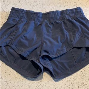 Navy Lululemon shorts